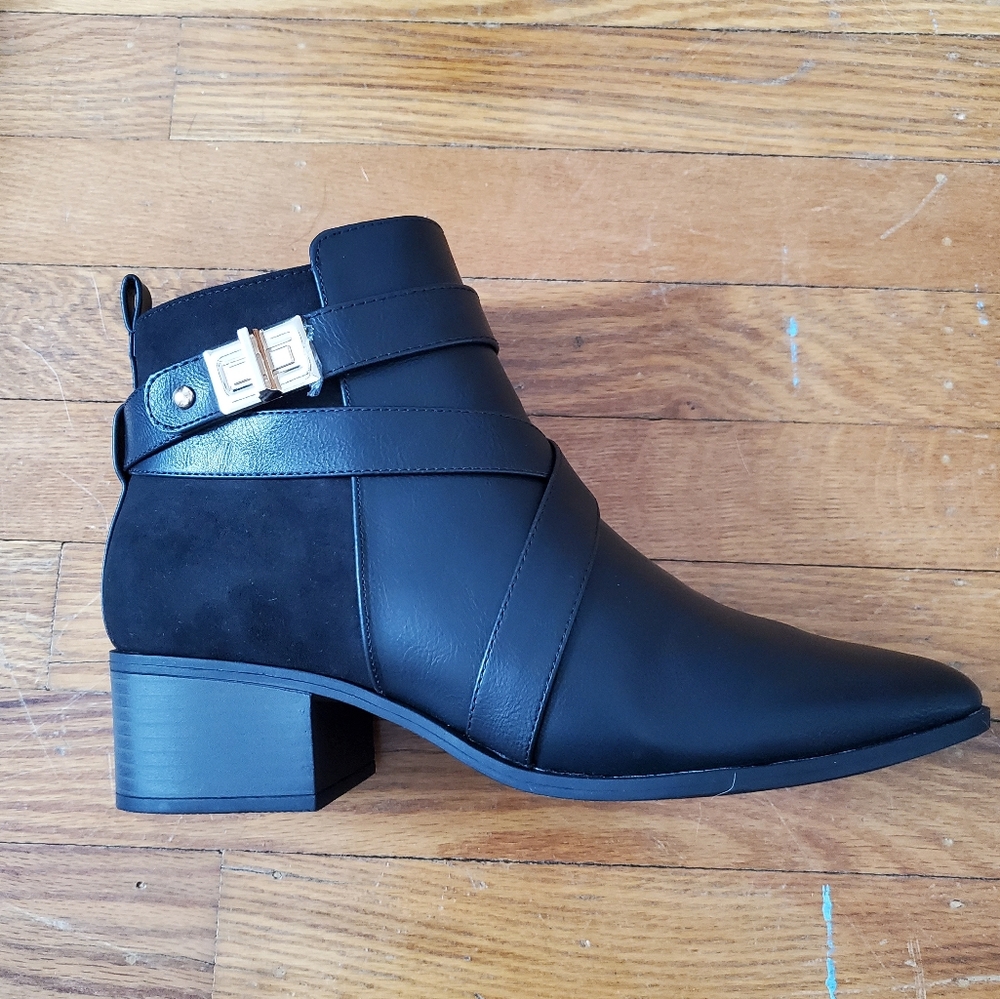 Black booties